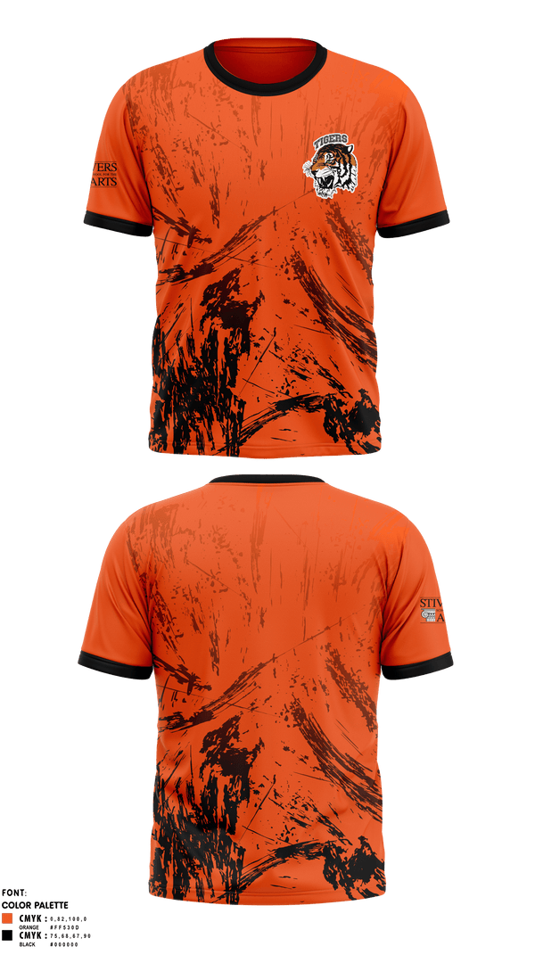 Short Sleeve Performance Shirt, Stivers, Men's Soccer, Teamtime, Team time, sublimation, custom sports apparel, team uniforms, spirit wear, spiritwear, sports uniforms, custom shirts, team store, custom team store, fundraiser sports, apparel fundraiser