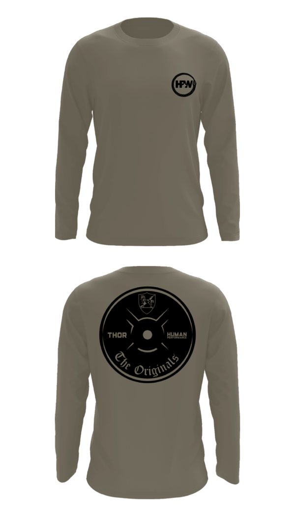Long Sleeve Performance Shirt, 10th Special Forces HPW, , Teamtime, Team time, sublimation, custom sports apparel, team uniforms, spirit wear, spiritwear, sports uniforms, custom shirts, team store, custom team store, fundraiser sports, apparel fundraiser