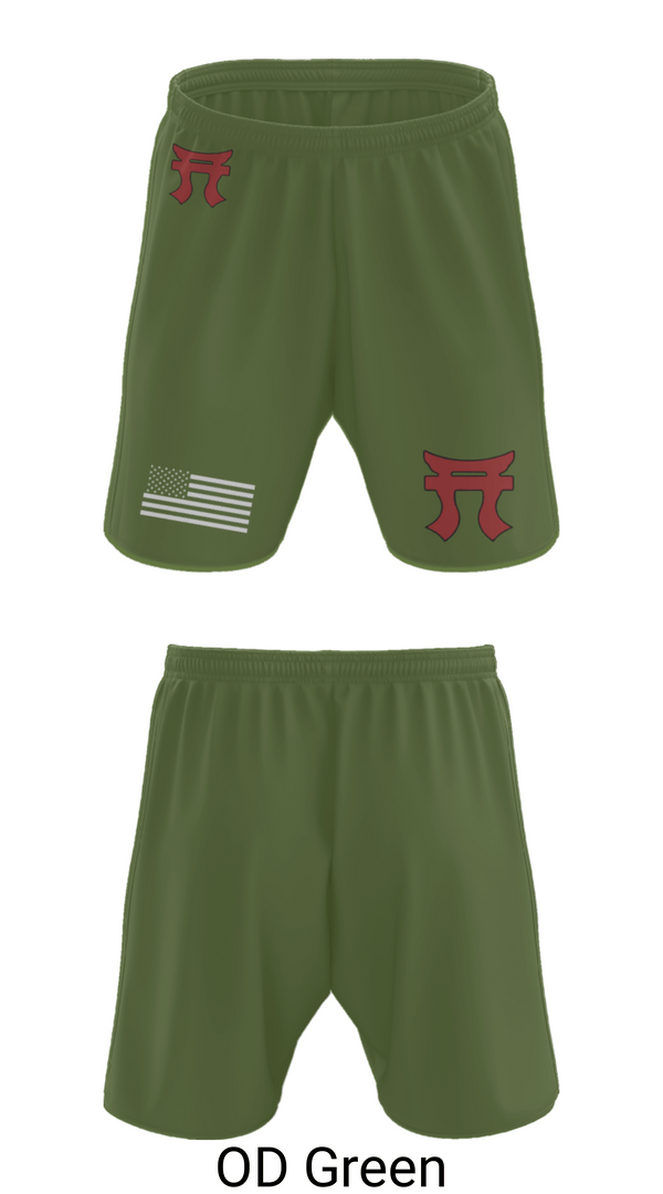 Athletic Shorts With Pockets, 187th Iron Rakkasans, Army, Teamtime, Team time, sublimation, custom sports apparel, team uniforms, spirit wear, spiritwear, sports uniforms, custom shirts, team store, custom team store, fundraiser sports, apparel fundraiser