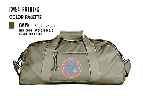 Duffle Bag, MCB Camp Blaz Ordnance, Marines, Teamtime, Team time, sublimation, custom sports apparel, team uniforms, spirit wear, spiritwear, sports uniforms, custom shirts, team store, custom team store, fundraiser sports, apparel fundraiser