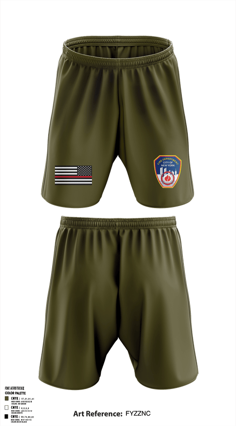 Athletic Shorts With Pockets, Fire Department Of New York, Fire Department, Teamtime, Team time, sublimation, custom sports apparel, team uniforms, spirit wear, spiritwear, sports uniforms, custom shirts, team store, custom team store, fundraiser sports, apparel fundraiser