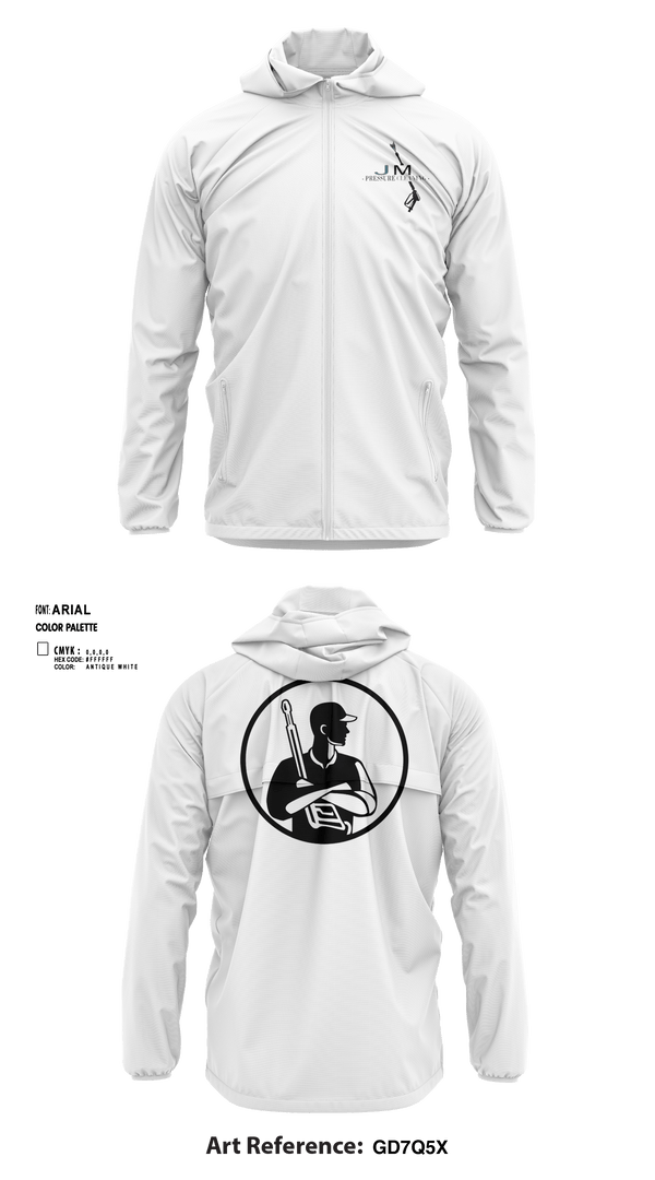 Windbreaker, JM Pressure CleaningJM Pressure Cleaning, , Teamtime, Team time, sublimation, custom sports apparel, team uniforms, spirit wear, spiritwear, sports uniforms, custom shirts, team store, custom team store, fundraiser sports, apparel fundraiser