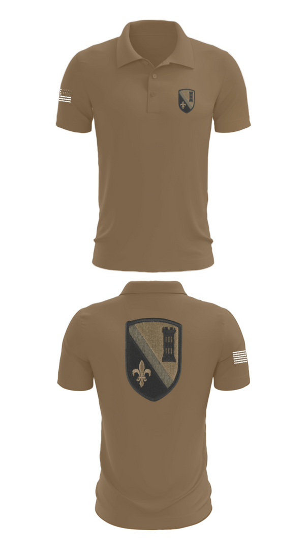 Short Sleeve Performance Polo, 844th ECC, National Guard, Teamtime, Team time, sublimation, custom sports apparel, team uniforms, spirit wear, spiritwear, sports uniforms, custom shirts, team store, custom team store, fundraiser sports, apparel fundraiser