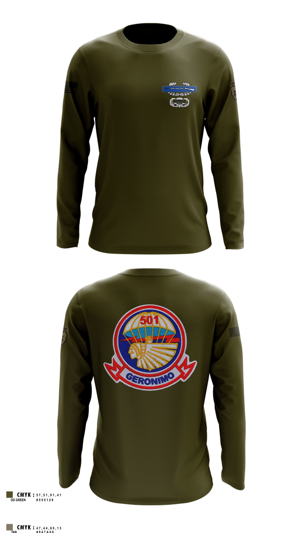 Long Sleeve Performance Shirt, 1-501st, , Teamtime, Team time, sublimation, custom sports apparel, team uniforms, spirit wear, spiritwear, sports uniforms, custom shirts, team store, custom team store, fundraiser sports, apparel fundraiser