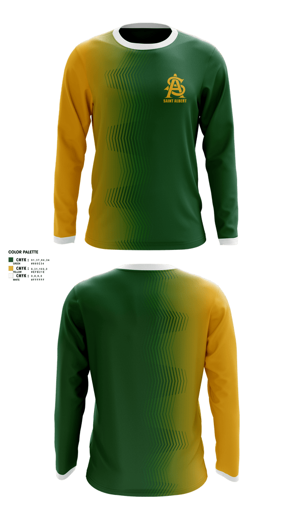 Long Sleeve Performance Shirt, Saint Albert High School Baseball, Baseball, Teamtime, Team time, sublimation, custom sports apparel, team uniforms, spirit wear, spiritwear, sports uniforms, custom shirts, team store, custom team store, fundraiser sports, apparel fundraiser