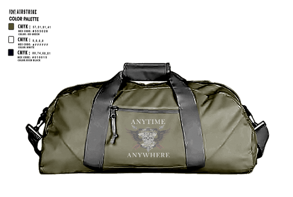 Duffle Bag, 946th FRSD, Army, Teamtime, Team time, sublimation, custom sports apparel, team uniforms, spirit wear, spiritwear, sports uniforms, custom shirts, team store, custom team store, fundraiser sports, apparel fundraiser