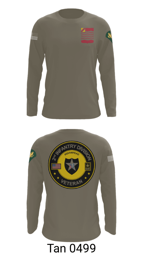 Long Sleeve Performance Shirt, 1st Battalion 15th Field Artillery, Army, Teamtime, Team time, sublimation, custom sports apparel, team uniforms, spirit wear, spiritwear, sports uniforms, custom shirts, team store, custom team store, fundraiser sports, apparel fundraiser