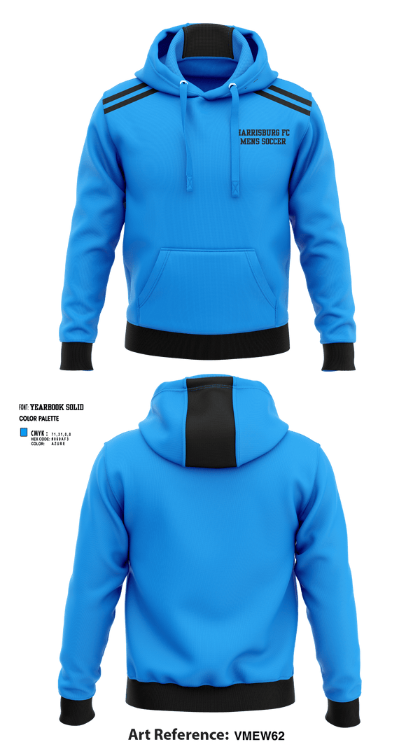 Hoodie, Harrisburg fc, Men's Soccer, Teamtime, Team time, sublimation, custom sports apparel, team uniforms, spirit wear, spiritwear, sports uniforms, custom shirts, team store, custom team store, fundraiser sports, apparel fundraiser