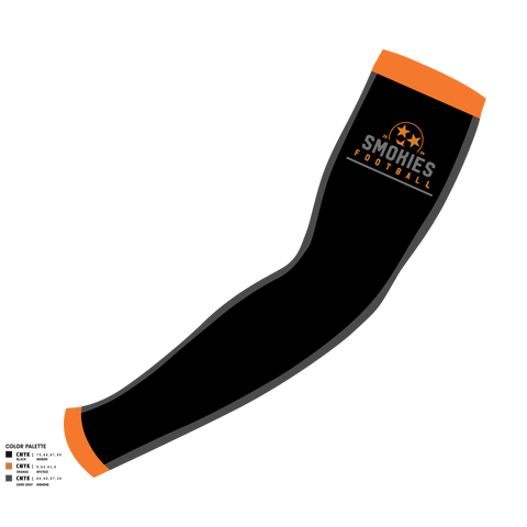Arm Sleeve, Smokies, Football, Teamtime, Team time, sublimation, custom sports apparel, team uniforms, spirit wear, spiritwear, sports uniforms, custom shirts, team store, custom team store, fundraiser sports, apparel fundraiser