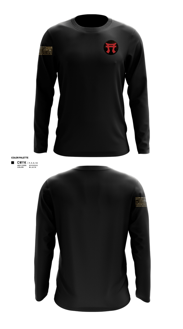 Long Sleeve Performance Shirt, 187th Iron Rakkasans, Army, Teamtime, Team time, sublimation, custom sports apparel, team uniforms, spirit wear, spiritwear, sports uniforms, custom shirts, team store, custom team store, fundraiser sports, apparel fundraiser