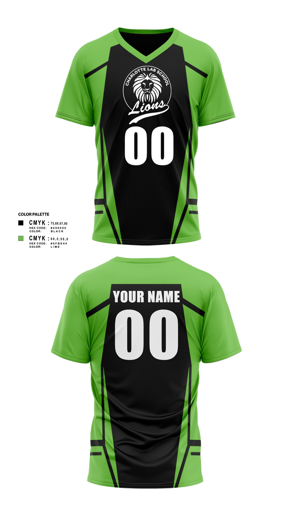 Mens Soccer Jersey, Charlotte lab lions, Men's Soccer, Teamtime, Team time, sublimation, custom sports apparel, team uniforms, spirit wear, spiritwear, sports uniforms, custom shirts, team store, custom team store, fundraiser sports, apparel fundraiser