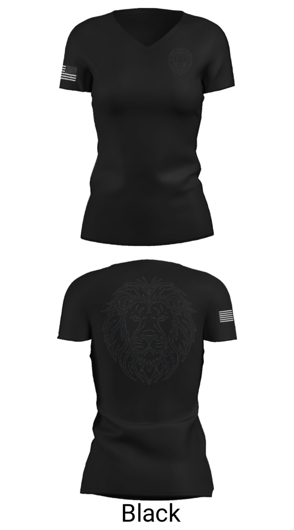 Women's Short Sleeve Vneck Shirt, 382 SRT, Army, Teamtime, Team time, sublimation, custom sports apparel, team uniforms, spirit wear, spiritwear, sports uniforms, custom shirts, team store, custom team store, fundraiser sports, apparel fundraiser