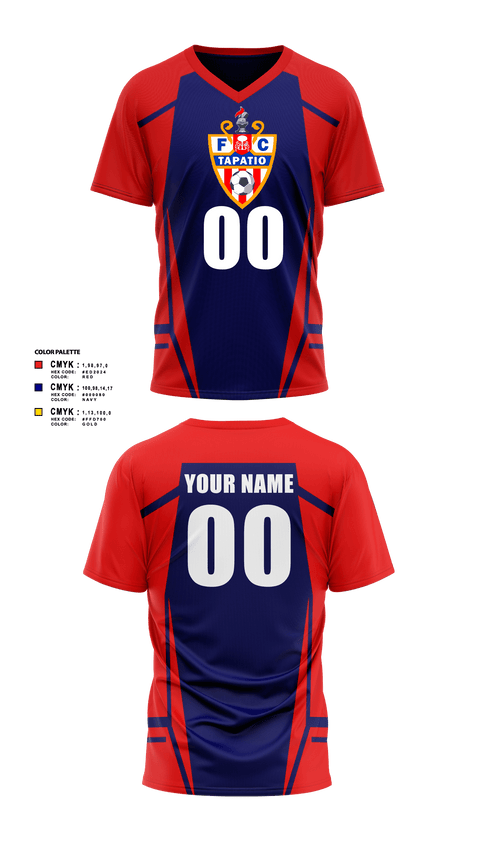 Mens Soccer Jersey, Tapatio FC, Men's Soccer, Teamtime, Team time, sublimation, custom sports apparel, team uniforms, spirit wear, spiritwear, sports uniforms, custom shirts, team store, custom team store, fundraiser sports, apparel fundraiser