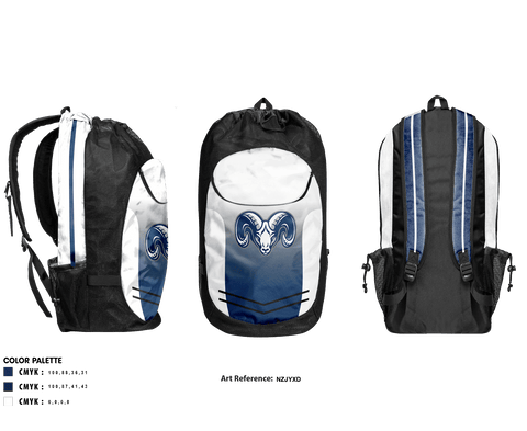 Gear Bag, Rochester Area High School Volleyball, Women's Volleyball, Teamtime, Team time, sublimation, custom sports apparel, team uniforms, spirit wear, spiritwear, sports uniforms, custom shirts, team store, custom team store, fundraiser sports, apparel fundraiser
