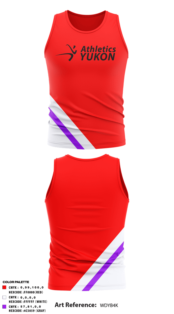 Tank Top, Athletics Yukon, Track & Field, Teamtime, Team time, sublimation, custom sports apparel, team uniforms, spirit wear, spiritwear, sports uniforms, custom shirts, team store, custom team store, fundraiser sports, apparel fundraiser
