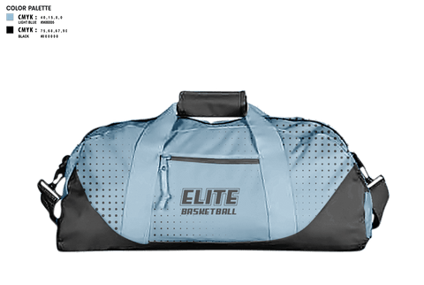 Duffle Bag, Elite, Men's Basketball, Teamtime, Team time, sublimation, custom sports apparel, team uniforms, spirit wear, spiritwear, sports uniforms, custom shirts, team store, custom team store, fundraiser sports, apparel fundraiser