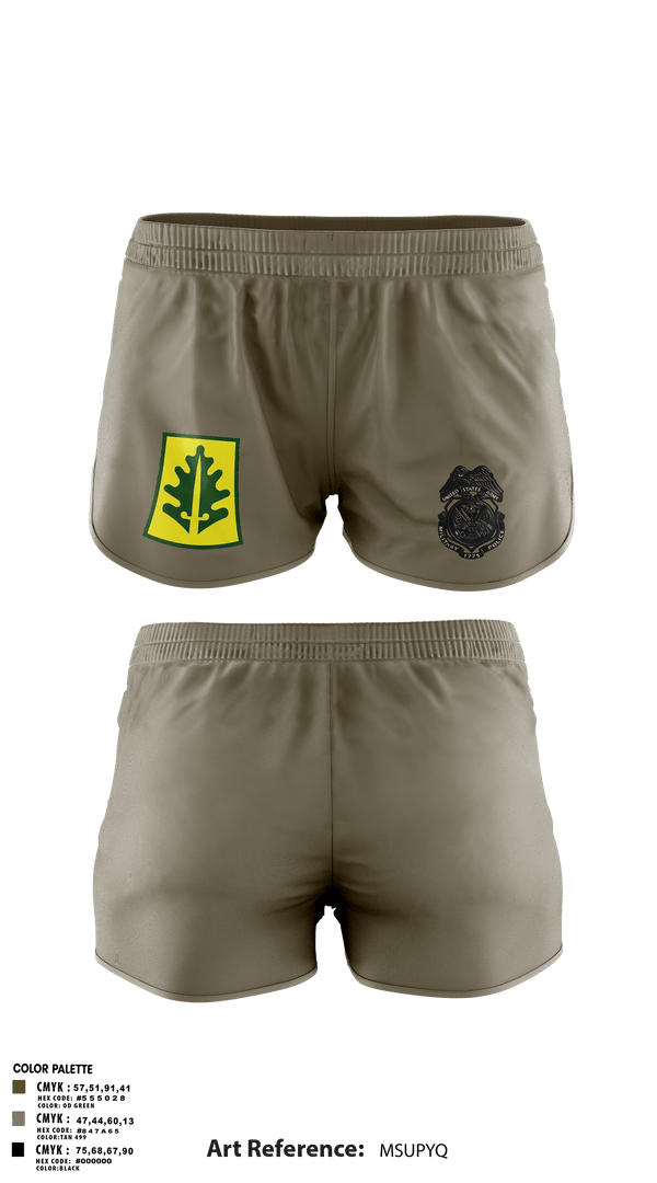 Ranger Panties, 307TH Military Police Company, , Teamtime, Team time, sublimation, custom sports apparel, team uniforms, spirit wear, spiritwear, sports uniforms, custom shirts, team store, custom team store, fundraiser sports, apparel fundraiser