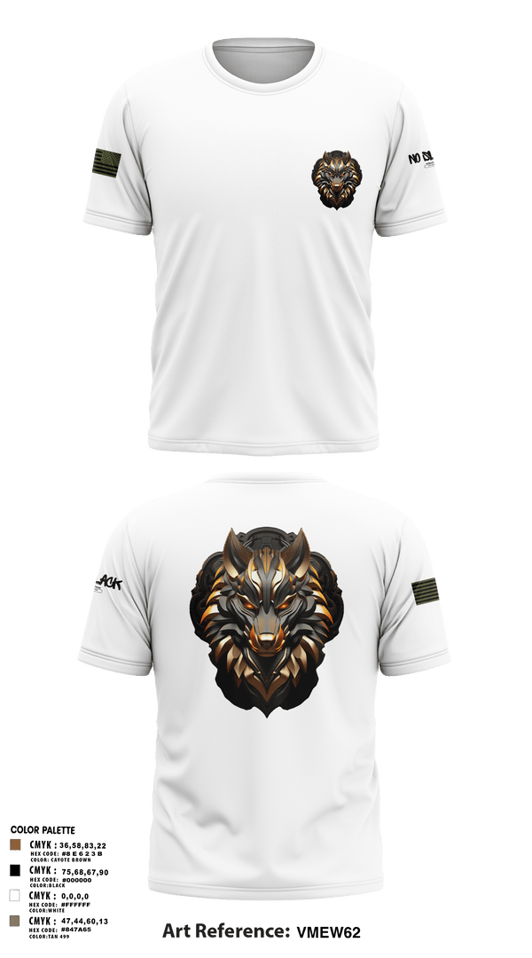Short Sleeve Performance Shirt, 501st BSBWolfpack, Army, Teamtime, Team time, sublimation, custom sports apparel, team uniforms, spirit wear, spiritwear, sports uniforms, custom shirts, team store, custom team store, fundraiser sports, apparel fundraiser