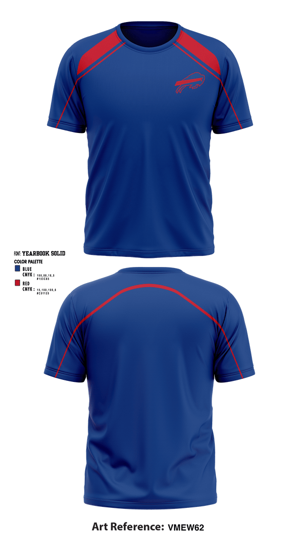 Short Sleeve Performance Shirt, Keystone Bills Football and Cheer, Football, Teamtime, Team time, sublimation, custom sports apparel, team uniforms, spirit wear, spiritwear, sports uniforms, custom shirts, team store, custom team store, fundraiser sports, apparel fundraiser