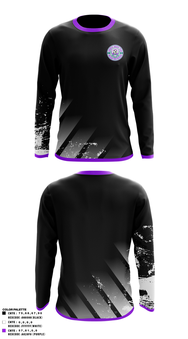 Long Sleeve Performance Shirt, Augusta Soccer Team, Men's Soccer, Teamtime, Team time, sublimation, custom sports apparel, team uniforms, spirit wear, spiritwear, sports uniforms, custom shirts, team store, custom team store, fundraiser sports, apparel fundraiser