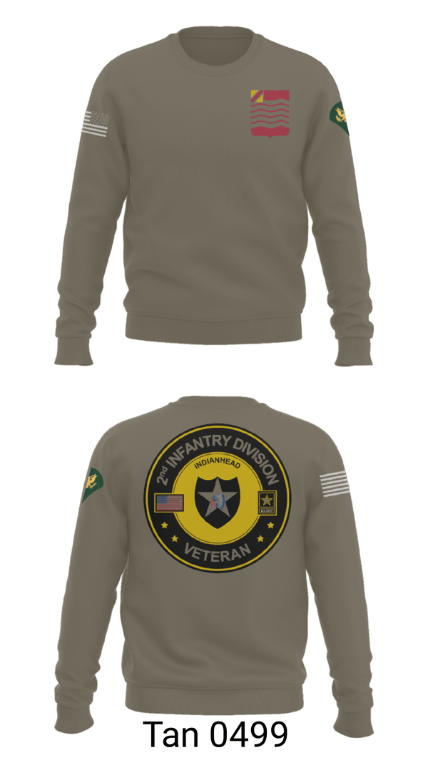 Crew Neck Sweatshirt, 1st Battalion 15th Field Artillery, Army, Teamtime, Team time, sublimation, custom sports apparel, team uniforms, spirit wear, spiritwear, sports uniforms, custom shirts, team store, custom team store, fundraiser sports, apparel fundraiser