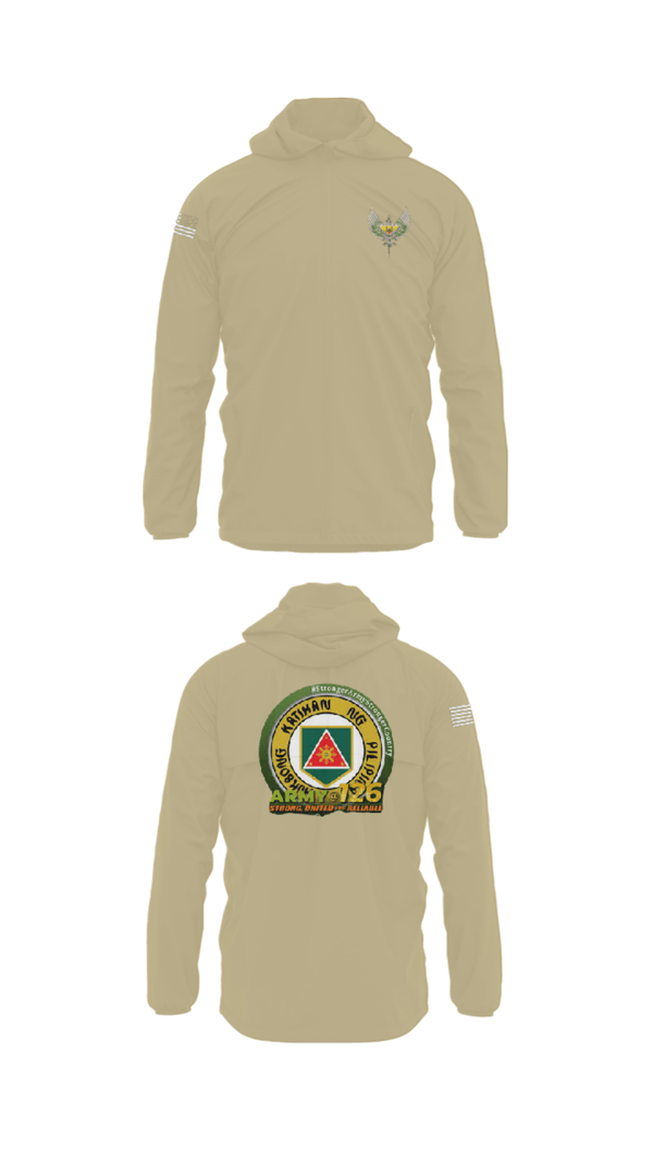 Windbreaker, 51st Combat Engineers, Army, Teamtime, Team time, sublimation, custom sports apparel, team uniforms, spirit wear, spiritwear, sports uniforms, custom shirts, team store, custom team store, fundraiser sports, apparel fundraiser