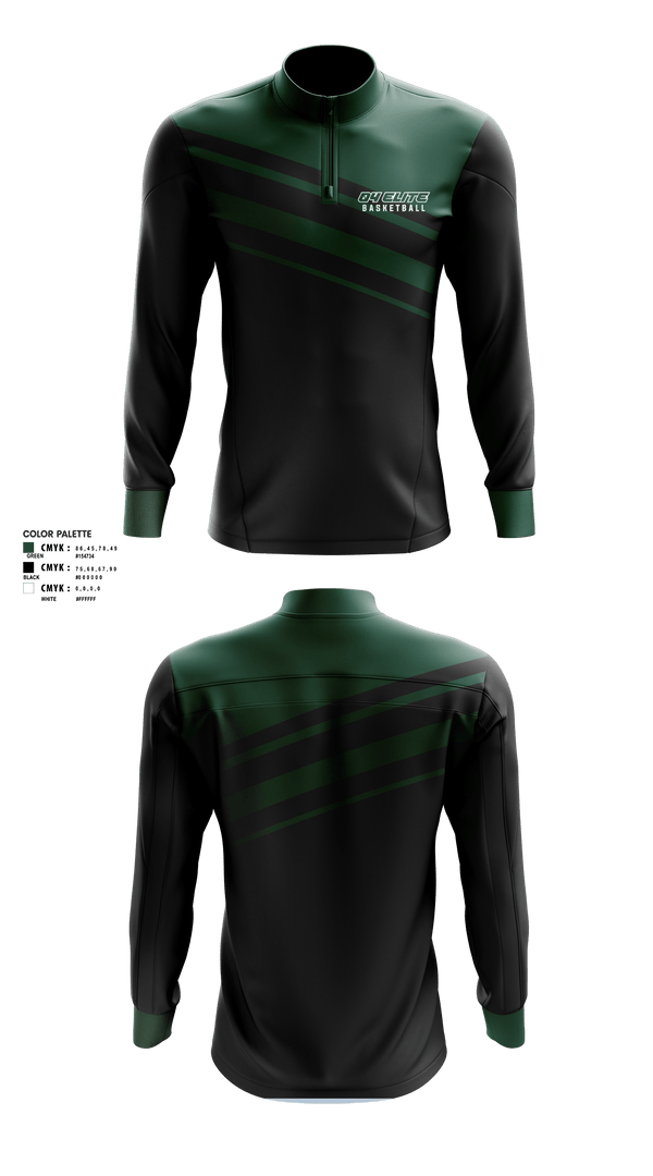 Quarter Zip Jacket, 04 elite, Men's Basketball, Teamtime, Team time, sublimation, custom sports apparel, team uniforms, spirit wear, spiritwear, sports uniforms, custom shirts, team store, custom team store, fundraiser sports, apparel fundraiser