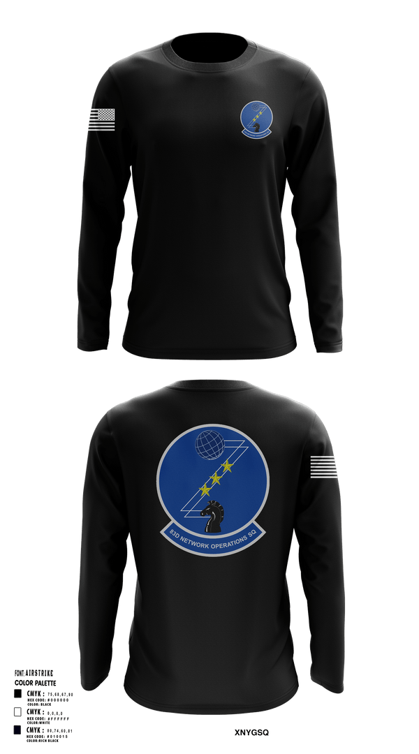 Long Sleeve Performance Shirt, 83 NOS, Air Force, Teamtime, Team time, sublimation, custom sports apparel, team uniforms, spirit wear, spiritwear, sports uniforms, custom shirts, team store, custom team store, fundraiser sports, apparel fundraiser