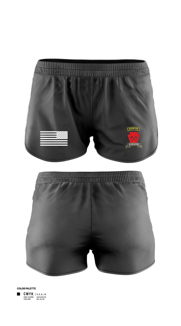Women's Shorts, Aco 1-111th secfor1-111 MTR renew, National Guard, Teamtime, Team time, sublimation, custom sports apparel, team uniforms, spirit wear, spiritwear, sports uniforms, custom shirts, team store, custom team store, fundraiser sports, apparel fundraiser