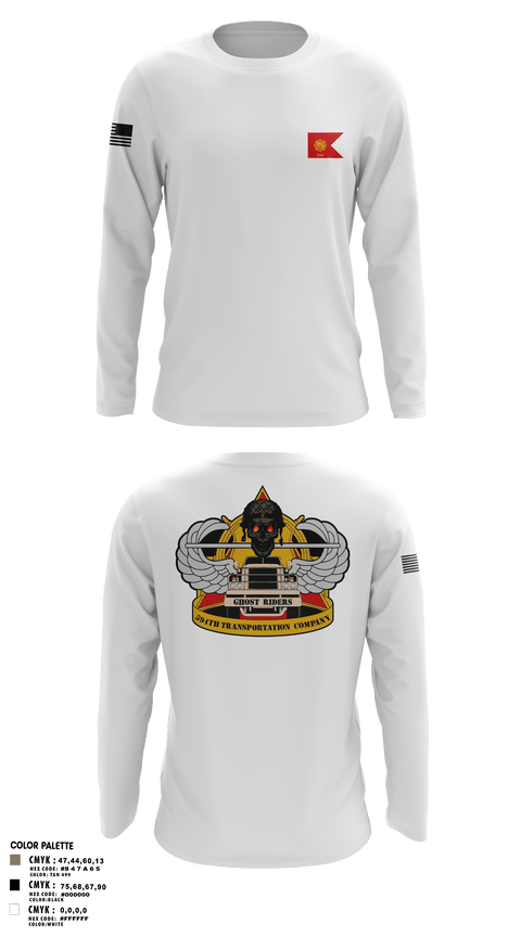 Long Sleeve Performance Shirt, 594th transportation, Army, Teamtime, Team time, sublimation, custom sports apparel, team uniforms, spirit wear, spiritwear, sports uniforms, custom shirts, team store, custom team store, fundraiser sports, apparel fundraiser