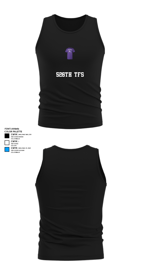 Tank Top, 526th TFS, , Teamtime, Team time, sublimation, custom sports apparel, team uniforms, spirit wear, spiritwear, sports uniforms, custom shirts, team store, custom team store, fundraiser sports, apparel fundraiser