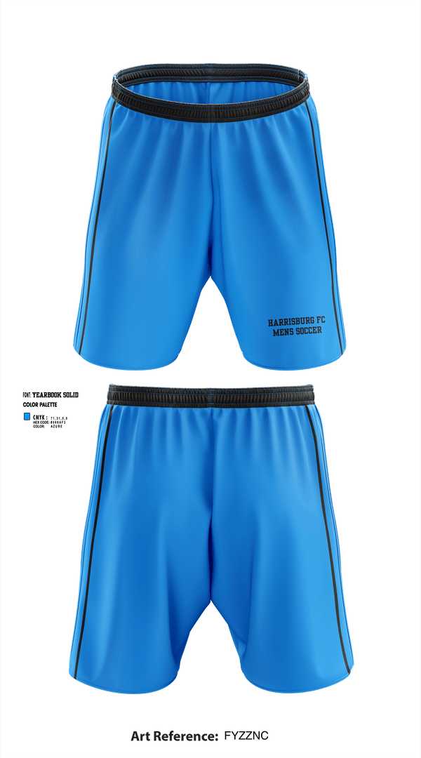 Athletic Shorts With Pockets, Harrisburg fc, Men's Soccer, Teamtime, Team time, sublimation, custom sports apparel, team uniforms, spirit wear, spiritwear, sports uniforms, custom shirts, team store, custom team store, fundraiser sports, apparel fundraiser