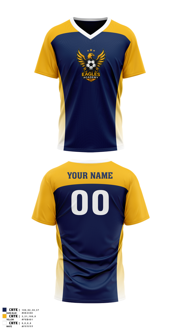 Mens Soccer Jersey, Eagles SC, Men's Soccer, Teamtime, Team time, sublimation, custom sports apparel, team uniforms, spirit wear, spiritwear, sports uniforms, custom shirts, team store, custom team store, fundraiser sports, apparel fundraiser
