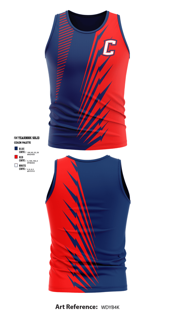 Tank Top, Hopkins County Central High School Track & Field, Track & Field, Teamtime, Team time, sublimation, custom sports apparel, team uniforms, spirit wear, spiritwear, sports uniforms, custom shirts, team store, custom team store, fundraiser sports, apparel fundraiser
