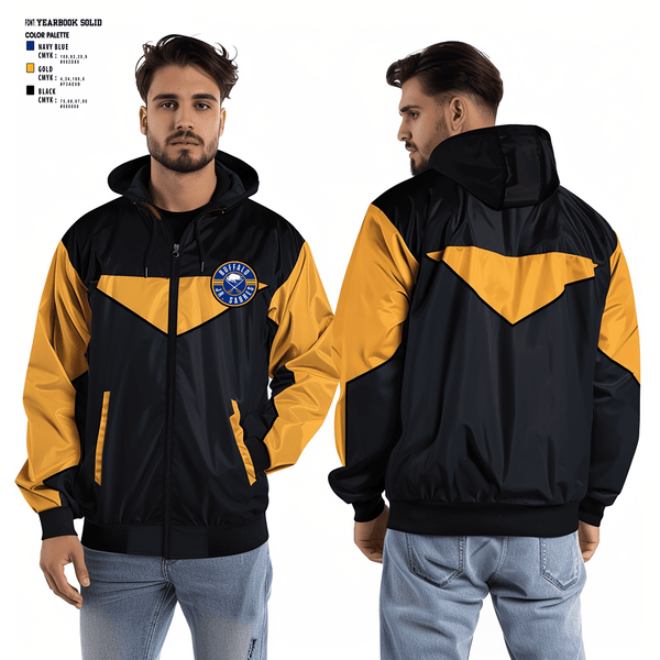 Windbreaker, Buffalo jr sabres, Ice Hockey, Teamtime, Team time, sublimation, custom sports apparel, team uniforms, spirit wear, spiritwear, sports uniforms, custom shirts, team store, custom team store, fundraiser sports, apparel fundraiser