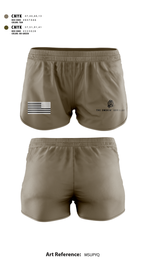Ranger Panties, The Smokin' Gorillas, Space Force, Teamtime, Team time, sublimation, custom sports apparel, team uniforms, spirit wear, spiritwear, sports uniforms, custom shirts, team store, custom team store, fundraiser sports, apparel fundraiser