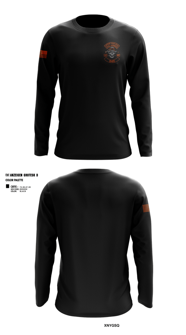 Long Sleeve Performance Shirt, Yougstown Steel hammerz, Police, Teamtime, Team time, sublimation, custom sports apparel, team uniforms, spirit wear, spiritwear, sports uniforms, custom shirts, team store, custom team store, fundraiser sports, apparel fundraiser