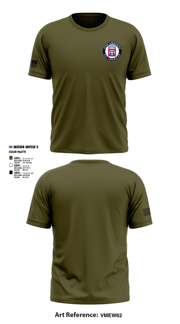Short Sleeve Performance Shirt, 82nd Airborne Division, Army, Teamtime, Team time, sublimation, custom sports apparel, team uniforms, spirit wear, spiritwear, sports uniforms, custom shirts, team store, custom team store, fundraiser sports, apparel fundraiser