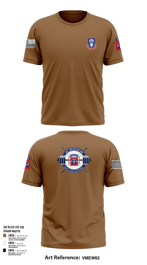 Short Sleeve Performance Shirt, 82nd ADSB H2F, Army, Teamtime, Team time, sublimation, custom sports apparel, team uniforms, spirit wear, spiritwear, sports uniforms, custom shirts, team store, custom team store, fundraiser sports, apparel fundraiser