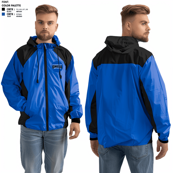 Windbreaker, East Montgomery County Sports Association, Spirit Store, Teamtime, Team time, sublimation, custom sports apparel, team uniforms, spirit wear, spiritwear, sports uniforms, custom shirts, team store, custom team store, fundraiser sports, apparel fundraiser
