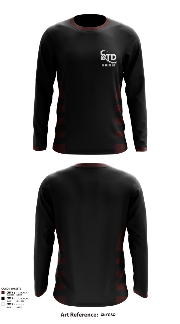 Long Sleeve Performance Shirt, BTD, Men's Basketball, Teamtime, Team time, sublimation, custom sports apparel, team uniforms, spirit wear, spiritwear, sports uniforms, custom shirts, team store, custom team store, fundraiser sports, apparel fundraiser