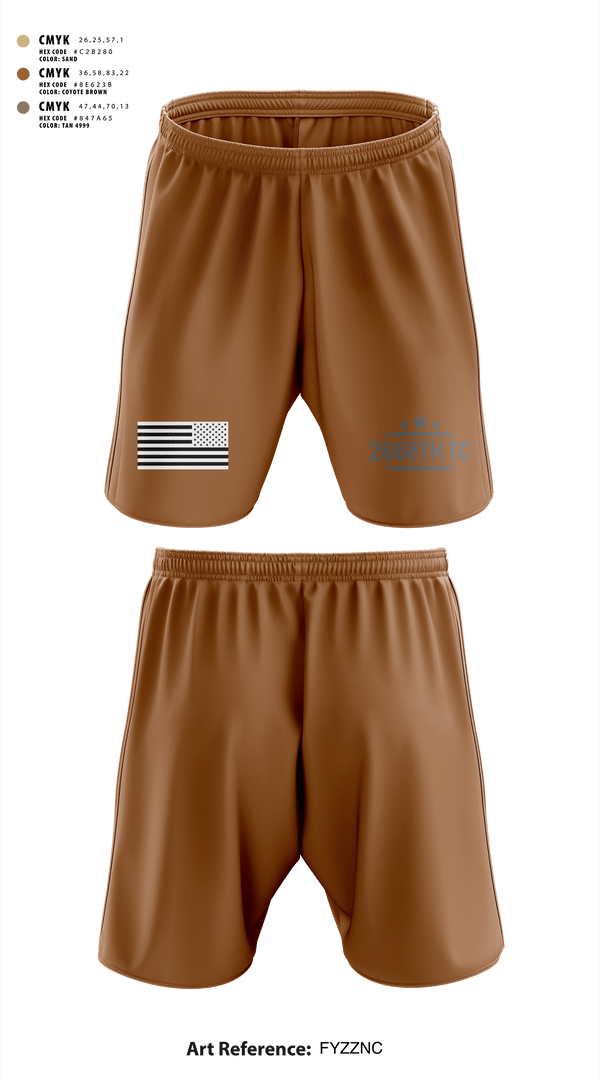 Athletic Shorts With Pockets, 2668th TC, National Guard, Teamtime, Team time, sublimation, custom sports apparel, team uniforms, spirit wear, spiritwear, sports uniforms, custom shirts, team store, custom team store, fundraiser sports, apparel fundraiser