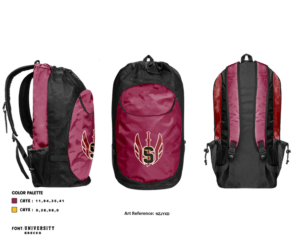 Schaumburg High School Cross Country 51638102 Gear Bag - 3