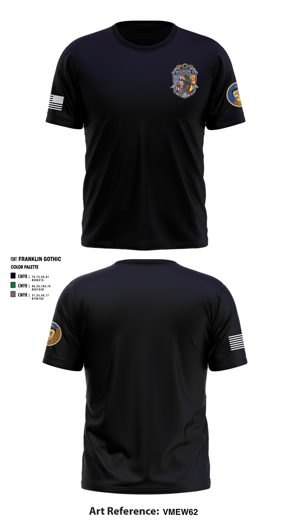MSRON-1 EST 67638754 Short Sleeve Performance Shirt - 4
