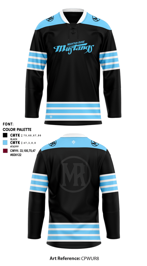 Mountain Range High School 39679914 Hockey Jersey - 2