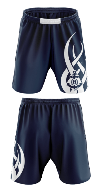 Hibbing High School wrestling 27558847 Fight Shorts - 1