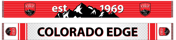 Colorado Edge Soccer Club 20759558 Scarf Two Sided Scarf - 1