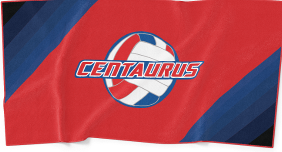 Centaurus HS Warriors Boys Volleyball 69045127 Spirit Towel - 1