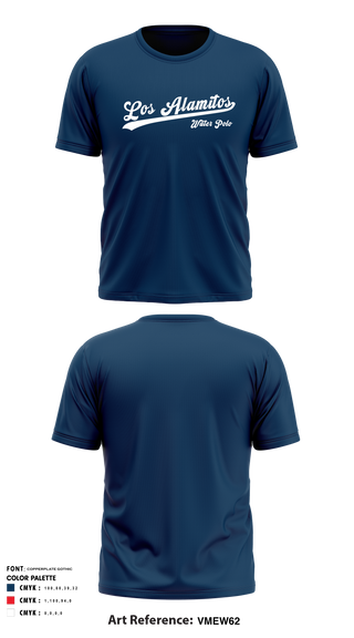 Los Alamitos High School Water Polo 27043087 Short Sleeve Performance Shirt - 3
