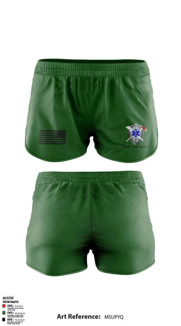 Ranger Panties, Willits Little Lake JRTF, Police, Teamtime, Team time, sublimation, custom sports apparel, team uniforms, spirit wear, spiritwear, sports uniforms, custom shirts, team store, custom team store, fundraiser sports, apparel fundraiser